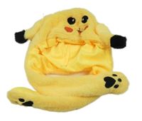 Žlutá chlupatá čepice - Pikachu