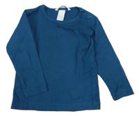 Petrolejové triko H&M