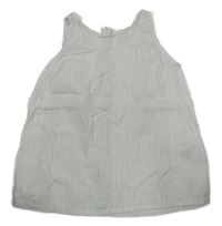 Bílo-stříbrný top H&M