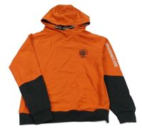 Červeno-černá mikina s kapucí Strassen Kicker