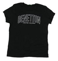 Černé tričko Benetton