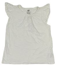 Bílé tričko H&M