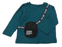 Petrolejové triko s taštičkou George