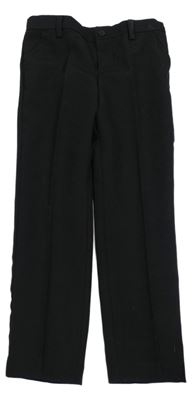 Černé společenké kalhoty s puky H&M
