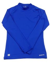 Kobaltově modré funkční triko Decathlon