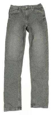 Šedé rifle s prošoupáním Zara