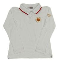 Bílé polo triko s výšivkou Der WAlter