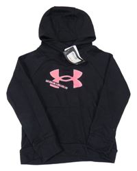 Nové - Černá funkční mikina s logem a kapucí Under Armour