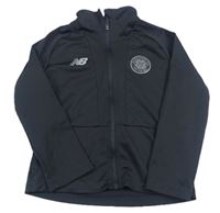 Černošedá funkční fotbalová mikina Celtic new balance