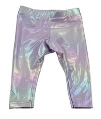 Fialové metalické legíny PRIMARK