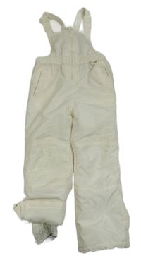 Smetanové šusťákové laclové oteplovačky F&F