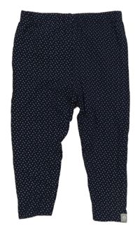 Tmavomodré puntíkaté legíny Liegelind