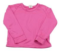 Neonově růžové thermo triko Crane