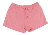 Neonově růžové teplákové kraťasy F&F