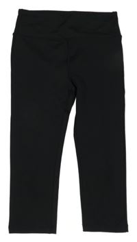 Černé sportovní capri legíny Dunnes