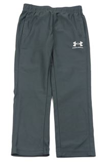 Tmavošedé sportovní tepláky s logem zn. Under Armour