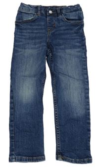 Tmavomodré skinny rifle 