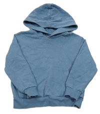 Modrá mikina s kapucí H&M