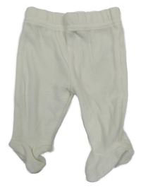 Bílé sametové polodupky M&Co.