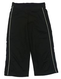 Černé sportovní crop tepláky Energetics