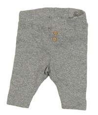 Šedé legíny s knoflíky H&M