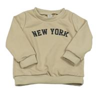 Béžová mikina s nápisem Shein