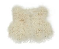 Smetanová kožešinová podšitá vesta Primark