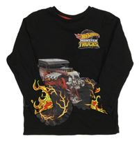 Černé triko s autem - Hot Wheels George