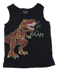 Černé tílko s dinem Primark