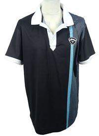 Pánské černo-pruhované polo tričko Callaway 