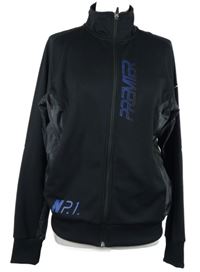 Pánská černá sportovní funkční mikina s nápisy Nike 