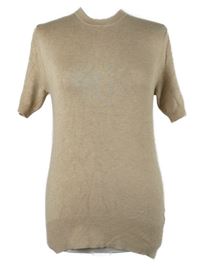 Dámské béžové pletené tričko Zara 