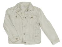 Bílá riflová bunda Manor 