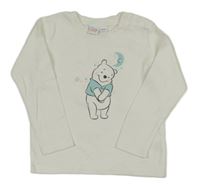 Bílé triko s Medvídkem Pú Disney