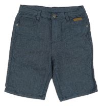 Modré teplákové kraťasy Yigga