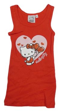 Červený top s Hello Kitty 