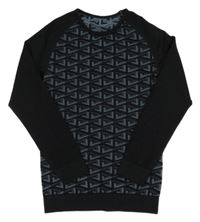 Černo-vzorované spodní funkční triko Crivit