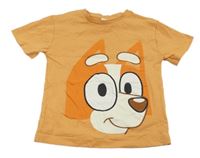 Broskvové triko s Bluey Tu