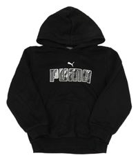 Černá mikina s kapucí Puma