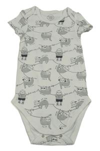 Bílé body s lenochody C&A