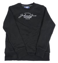Černá mikina s logem zn. Jack & Jones