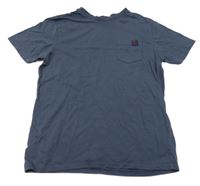 Tmavomodré tričko s kapsou George 