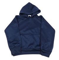 Tmavomodrá mikina s klokankou a kapucí A2Z