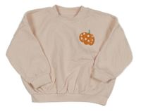 Světleoranžová oversize mikina s dýní Matalan