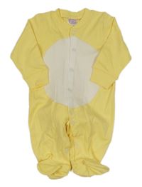 Žluto-bílý overal 