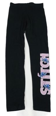 Černé legíny se Stitchem Disney