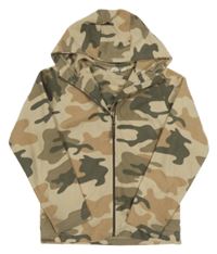 Army fleecová funkční propínací mikina s kapucí MOUNTAIN WAREHOUSE