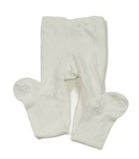 Bílé punčocháče H&M