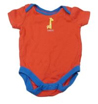 Červeno-modré body se žirafou St. Bernard