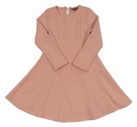 Světlerůžové vzorované šaty PRIMARK